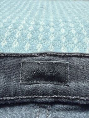 MOTHER Black Denim Jeans - Black